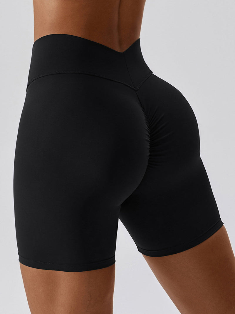 Butter Soft Back V Scrunch Shorts