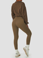 Sustainable Oversized Half Zip Sweatshirt