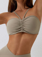 Butter-Soft Ruched Sports Bra