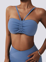 Butter-Soft Ruched Sports Bra